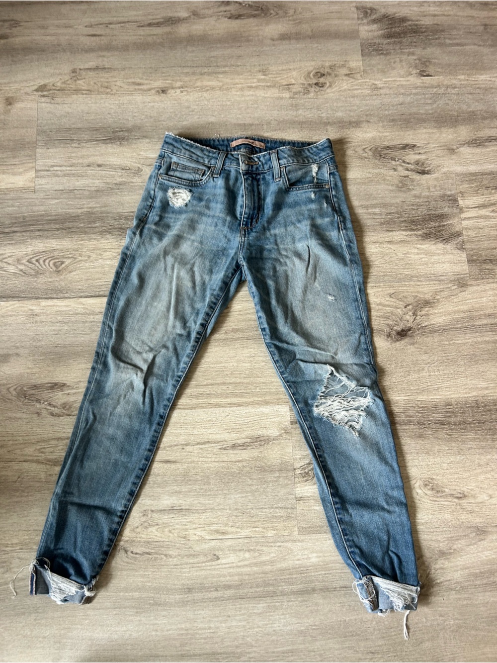 Joes Cropped Relaxed Jeans Size 26